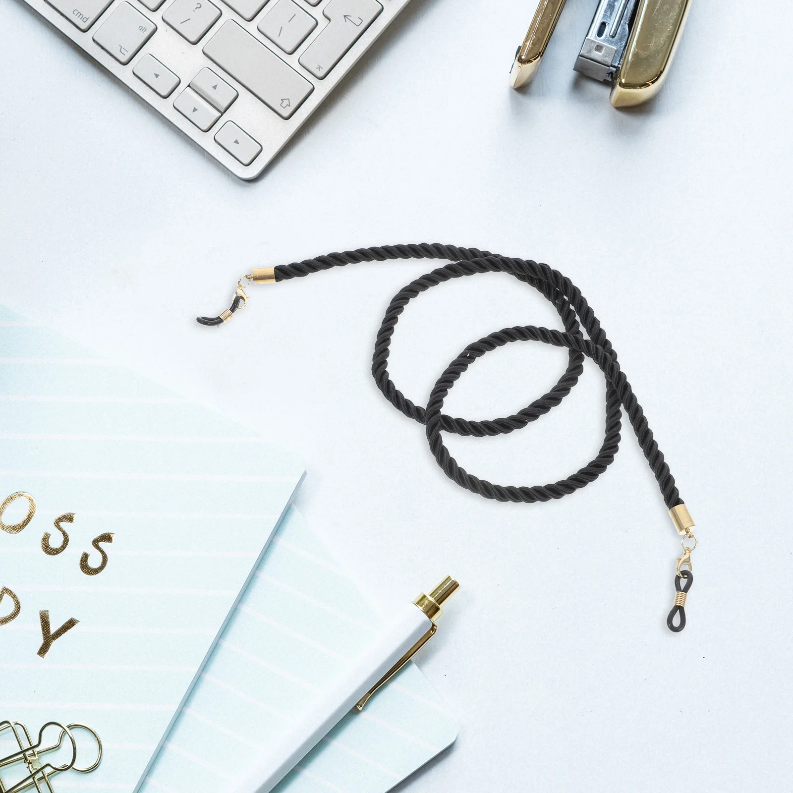 

Adjustable Braided Glasses Chain Holders Eye Glasses Neck Strap String Safety Lanyard Sunglasses Retainer Cord for Men Women