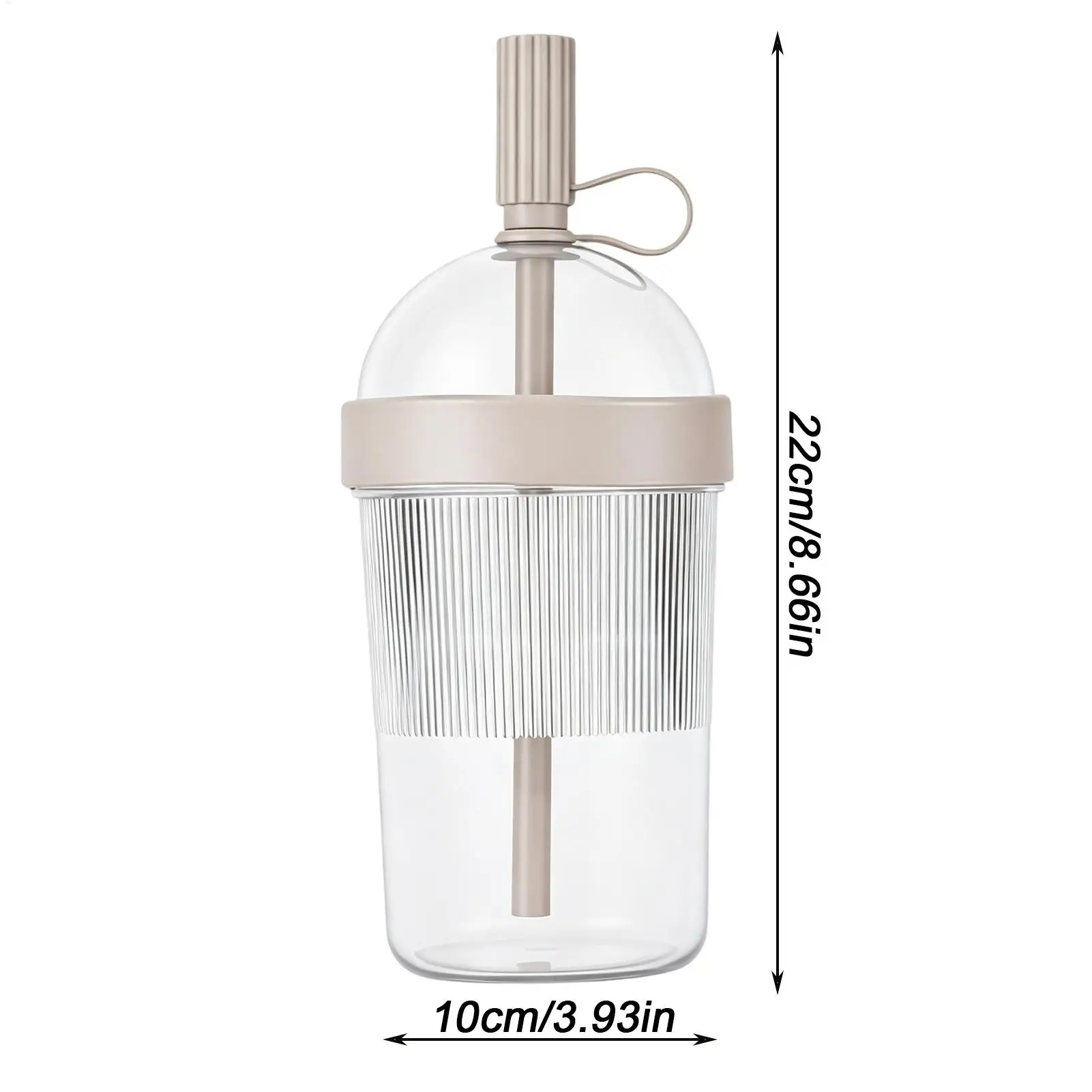 Reusable Coffee Cups 17oz Beverage Tumbler with Lid Straw for Women Men Travelers Students Home Office Gym Beach Picnic view 5