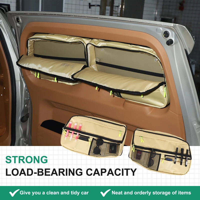 Para Great Wall Tank 500 2022 + tela Oxford, bolsa negra para ventana de puerta trasera de coche, kit de herramientas, bolsa de almacenamiento, accesorios de modificación interior