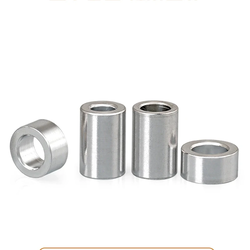 5/ 10/ 20pcs M3 M4 M5 M6 M8 Aluminum Alloy Flat Washer Bushing Gasket CNC Sleeve Non-threaded Stand-off Spacer for RC Model Part