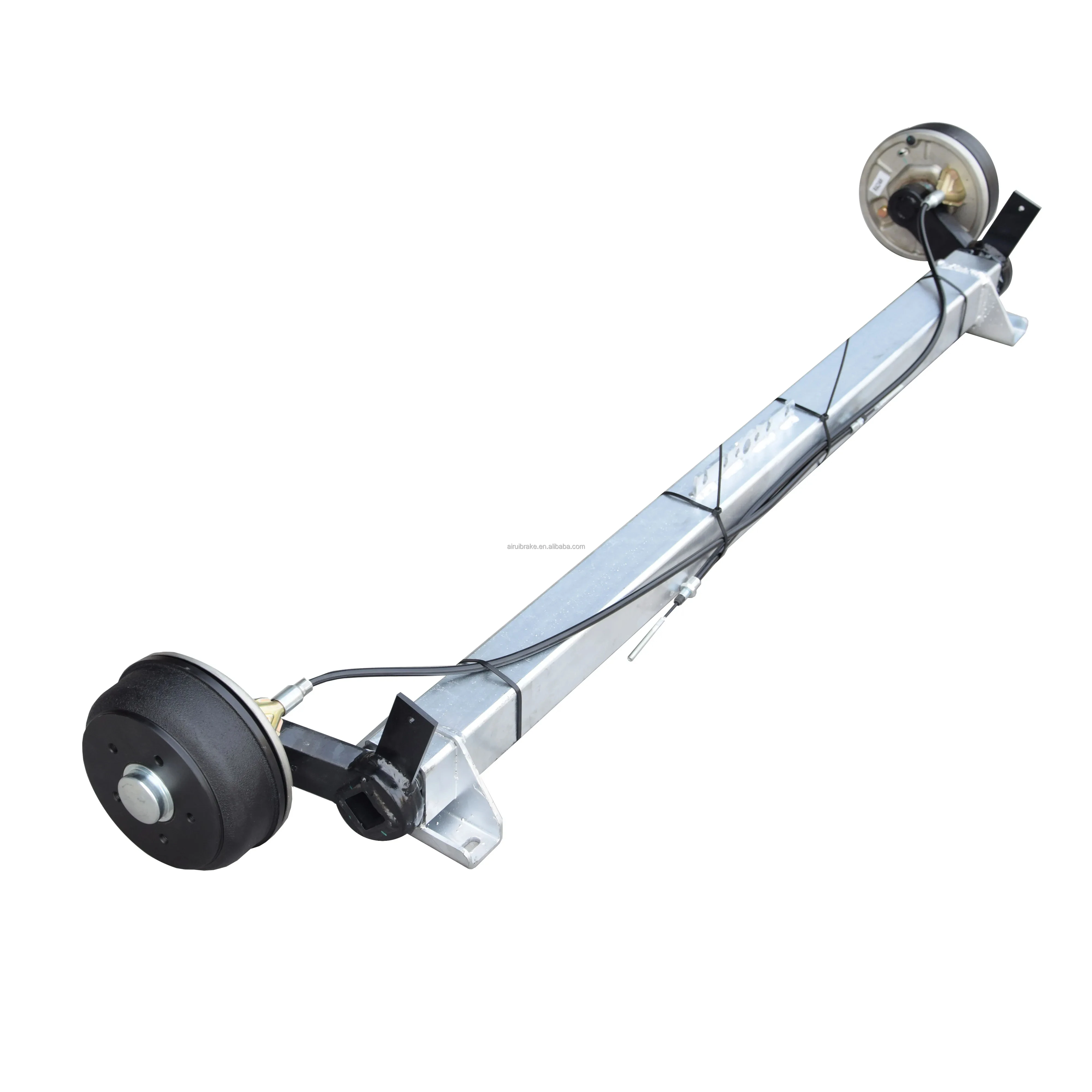 

Custom Torsion Axle With Mechanical Brakes- 4 Bolt 5 Bolt - 750-3500KG - European Type