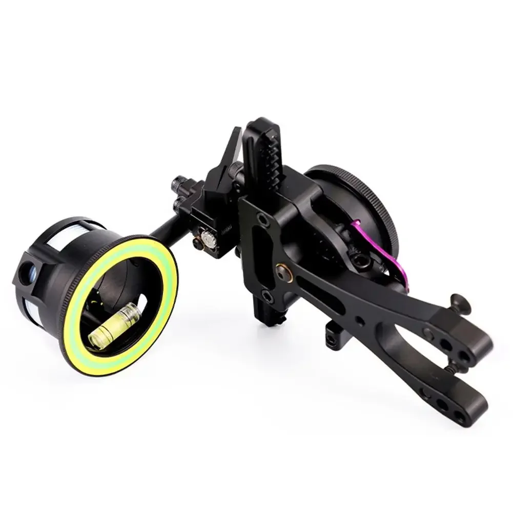 Practical Single Needle Sight Sight Bow And Arrow Fine Tuned Pulley Bow 16.5*11*10.5cm Amy Single Needle Sight