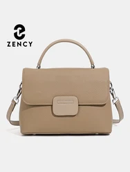 Zency Luxury Handbags Female Crossbody Bags Shoulder Mom Women Bag New Fashion Genuine Cowhide Leather Satchel Messenger 2 Strap