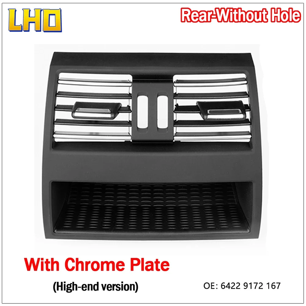 Car Front Central Air Conditioning Vent Grille High-end Outlet Panel LHD For BMW 5 Series F10 F11 F18 520i 523i 525i 528i 535i