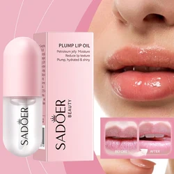 New Lip Plump Serum Increase Lip Elasticity Reduce Lip Mask Fine Lines Instant Volumising Increase Moisturizing Lip Essence Oil