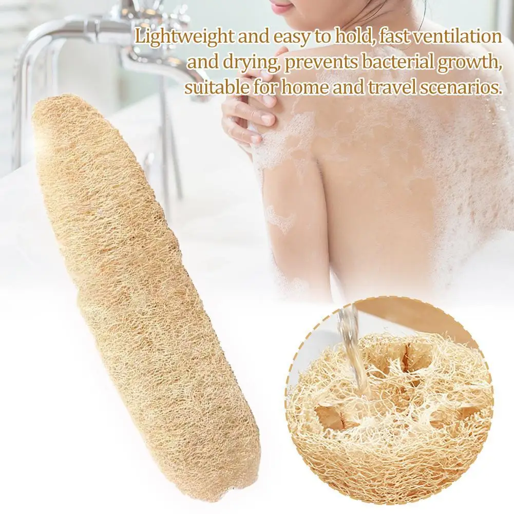 Éponge exfoliante pour le corps, luffa de bain, avec corde, épurateur pour soins de la peau, douche Spa, brosse de bain, nettoyage de la cuisine