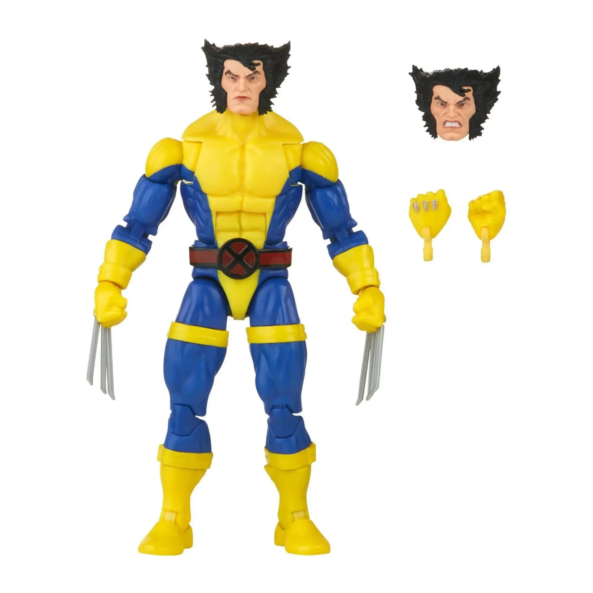 Marvel Legends Uncanny X-Men Retro Wolverine Figura de acción suelta de 6"