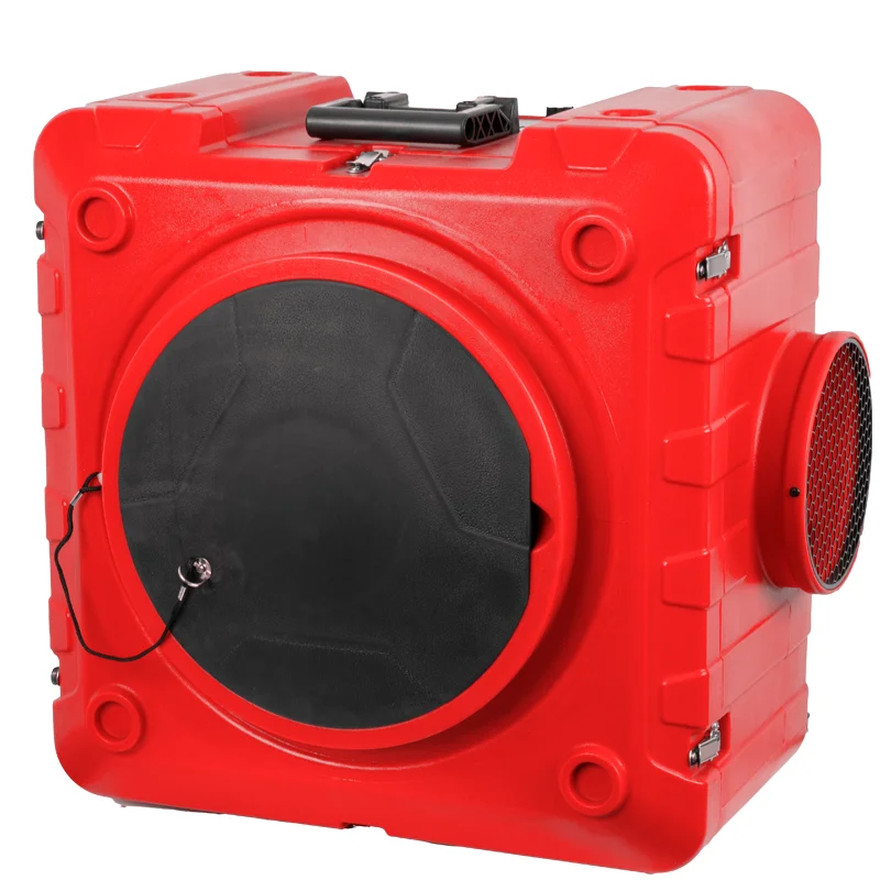 Commercial electric HEPA air scrubber household mold formaldehyde remover water damage remediation purifier