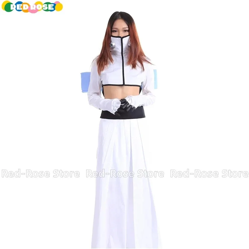 

qq28LQ3rd Espada Arrancar Tier Harribel Set Униформа Косплей Костюм Вечеринка Хэллоуин Рождество