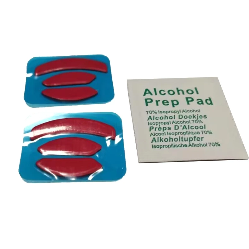 2 conjunto mouse patins pés almofada mouse pés adesivo para steelserie sensei310 mouse arredondado bordas curvas ratos pés