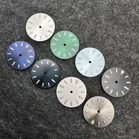 28.5mm Watch Dial Green Luminous Sunburst Watch Accessories for NH35 2836 8215 2813 Movement