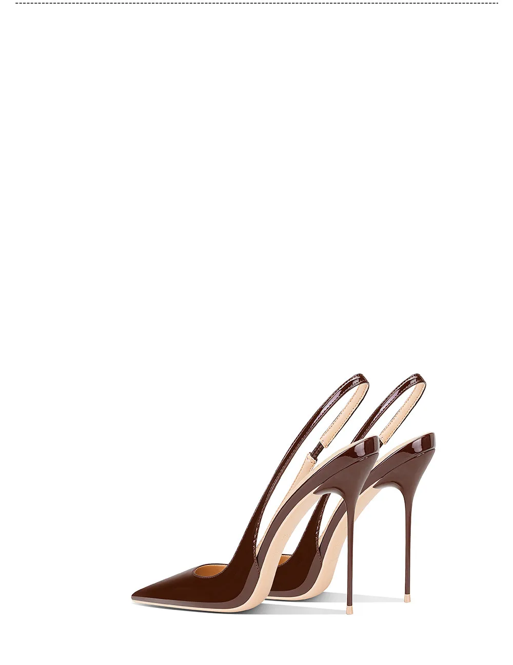 Autumn New Elegant Toe Shoes with White Pointed Toes and Slim Heels, Women's Gentle and Versatile, Showing Off Their Temperament