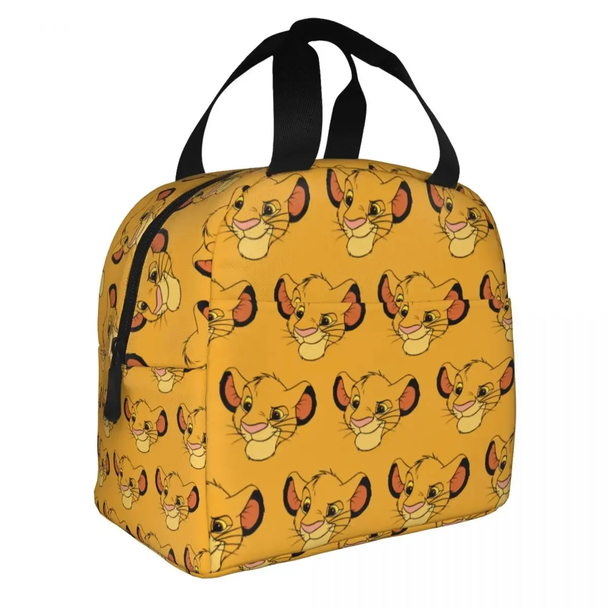 The Lion King Baby Simba borsa termica per il pranzo contenitore per pasti ad alta capacità borsa termica Tote Lunch Box School Picnic Food Handbags