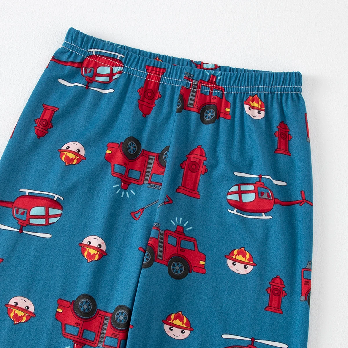 2/6-teiliges Sommer-Mode-Set für Kinder mit Aufdruck in Übergröße für Jungen, bequemes, kurzärmliges Oberteil mit Rundhalsausschnitt und weiche Hose – Detail 21