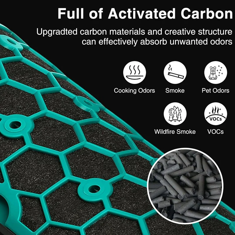 Угольный фильтр для Dyson TP/HP/DP04/05/07 Pure Cool Hepa очиститель герметичный двухступенчатый 360-градусный фильтр аксессуары для системы