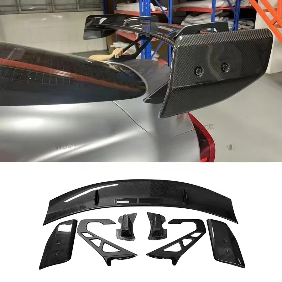 

AD-V3 Style Rear Wing forToyota Gr Supra A90 A91 Mk5 Rear Tail Wing Spoiler Lip Swan Neck High Wing Car Body Kit