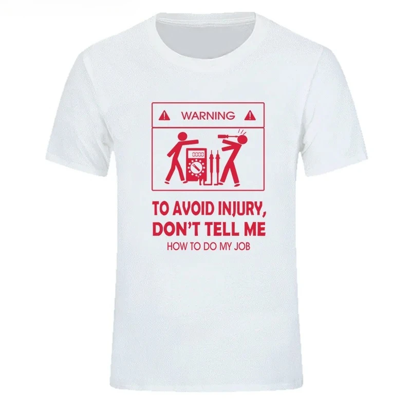 جديد المرأة تي شيرت كول لا تخبرني كيفية القيام بهوائي كهربائي تي شيرتات عجيبة موضة Y2k ملابس عتيقة الجرافيك تيز