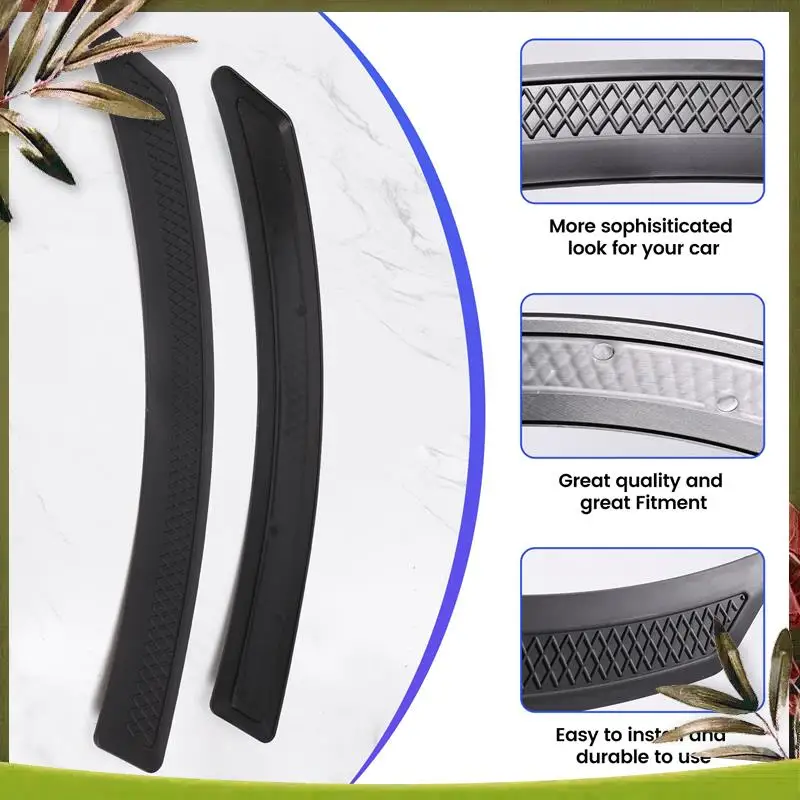 

AB98-2Pcs Car Front Fender Side Vent Sticker Cover EVO Style For Mitsubishi Lancer 2008-2015