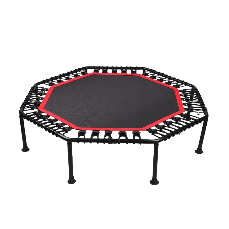 48-Inch Sports Entertainment Fitness Trampoline with Handrail for Parent-Child Weight Loss and Body Shaping Safety First
