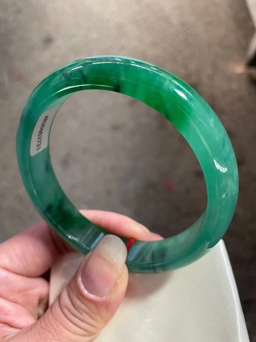 

A Grade Myanmar Jade Ice Perfect Bangle Pure Natural Original Ecological Copywriting Bracelet Accessorie Gift Fine Jewelry