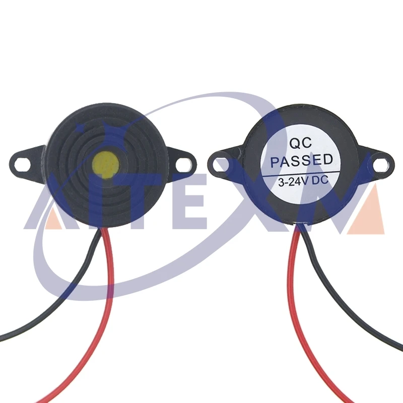 SFM-20B DC3-24V Durable 3-24V Piezo Electronic Buzzer Alarm 95DB Continuous Sound Beeper For Car Van YANXD