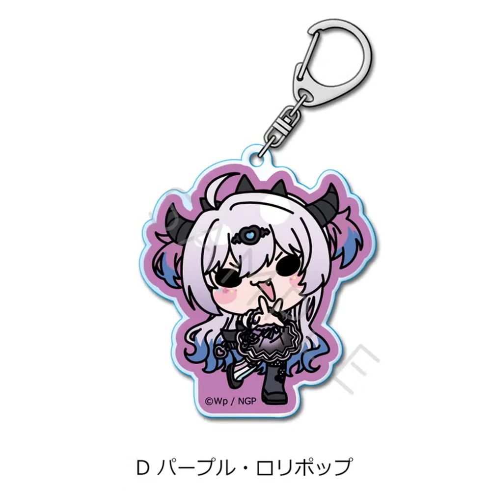 6CM NEW Anime Needy Girl Overdose Acrylic Keychain Model Cosplay Characters Ornament Accessories Good Collection Gifts