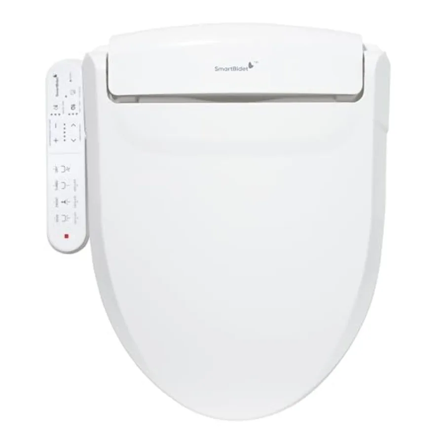 

Smart bidet toilet seat SB-2000 for home use, ABS plastic, white, heated seat + warm water washing + air drying
