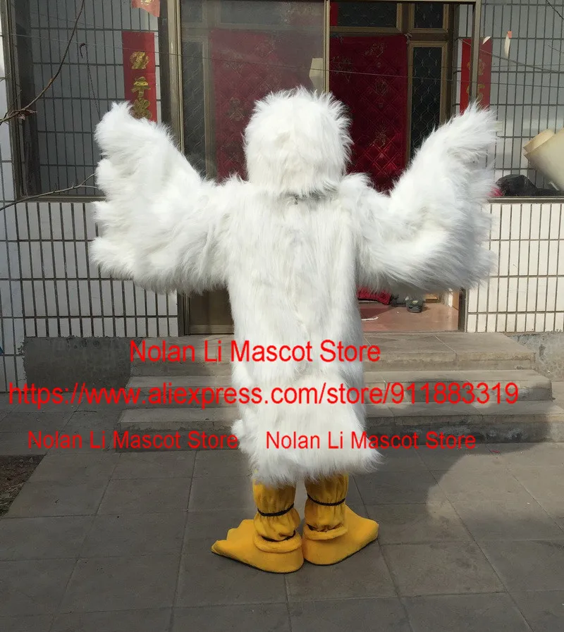 New Luxury Plush Pelican Mascot Costume Cartoon Set Role-Playing Movie Props Advertising Game Adult Size Christmas Gift 296