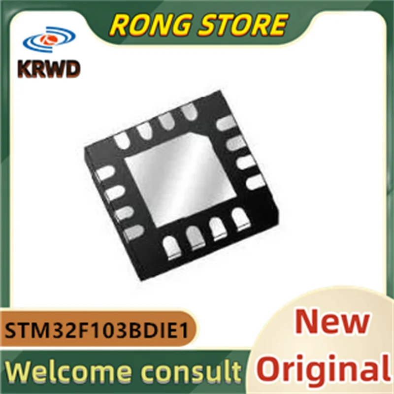 10PCS New original STM32F103BDIE1 STM32F103 QFN
