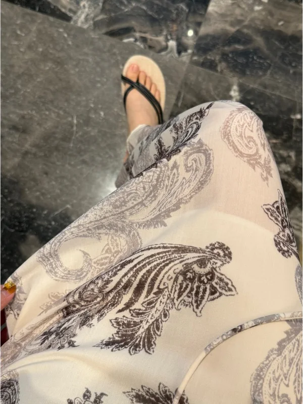 

Модная, удобная, мягкая длинная юбка для женщин, премиум-класса, коллекция Весна 2025, из других материалов, 100% длинная юбка