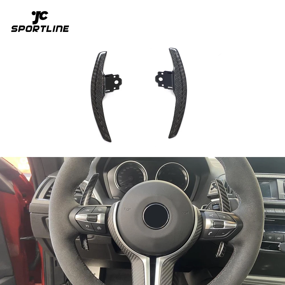 

Replacement Carbon Fiber Steering Wheel Paddle Shift For BMW M2 M3 M4 M5 M6 X5M X6M