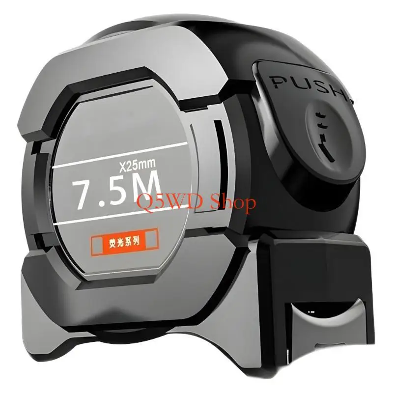 

Q5WD 5/7,5/10 м измерительная лента самоблокирующаяся рулетка из флуоресцентной стали высокоточные измерительные линейки для