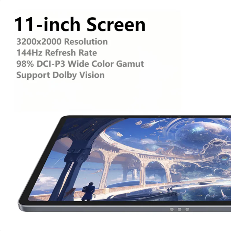 2025 Lenovo Xiaoxin Pad Pro GT 11.1 "الكمبيوتر اللوحي 144 هرتز سنابدراجون 8 GEN 3 68 واط 8860 مللي أمبير في الساعة المنزل مكتب AI منصات أندرويد اللوحي واي فاي 7 BT 5.4