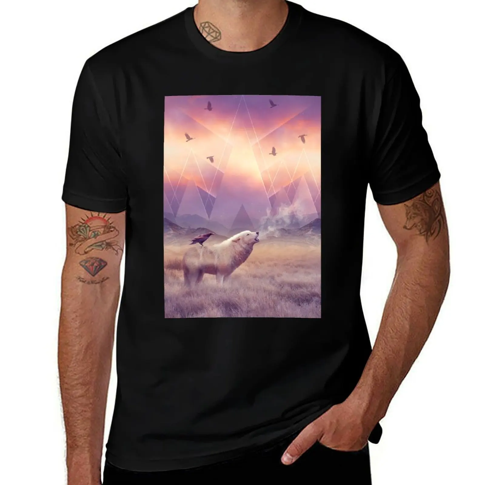 In Search of Solace T-Shirt Essential Solid Color T-Shirt