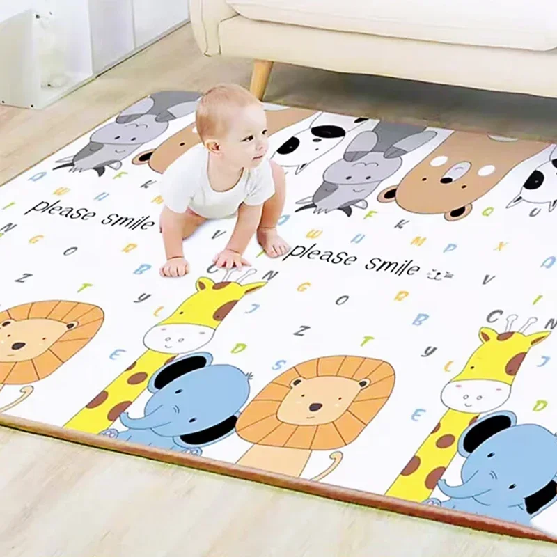 

Cartoon Pattern Baby Play Mat Xpe Puzzle Children's Mat Baby Climbing Pad Kids Rug Baby Games Mats Toys for Children 200cm*180cm