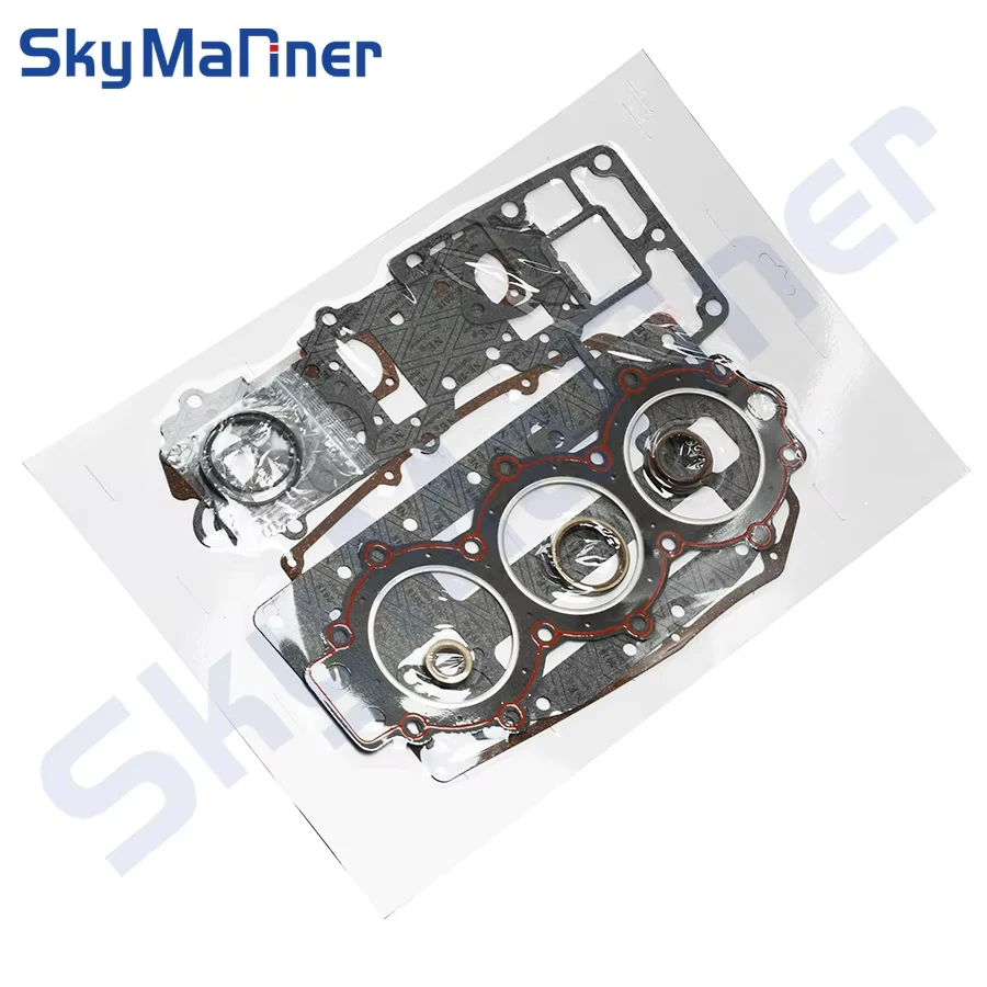 Power Head Gasket Set 398047 0398047 438904 0438904 777421 18-4323 For Evinrude Johnson OMC 50HP 60HP 65HP 70HP 3cyl 1986 & Up