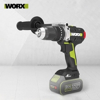 WORX Cordless Impact Drill 150Nm 2000rpm 38000bpm Rechareable Heavy Duty Brushless Auto Brake  WU377[Non Battery and Charger]