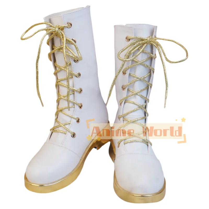 KPop Demon Hunters Zoey Rumi Cosplay Shoes Anime Costume Boots Custom Made Children Girls Shoes Boots