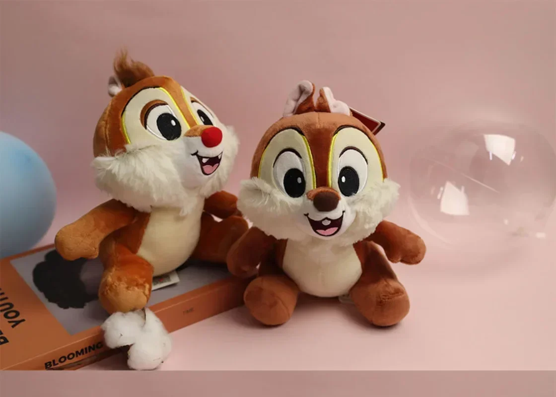 Jouets en peluche Chip 'N' Dale Simba pour enfants, le roi discutant, drôle, mignon, animal en peluche au beurre, décor Kawaii, cadeau de Noël, 20cm