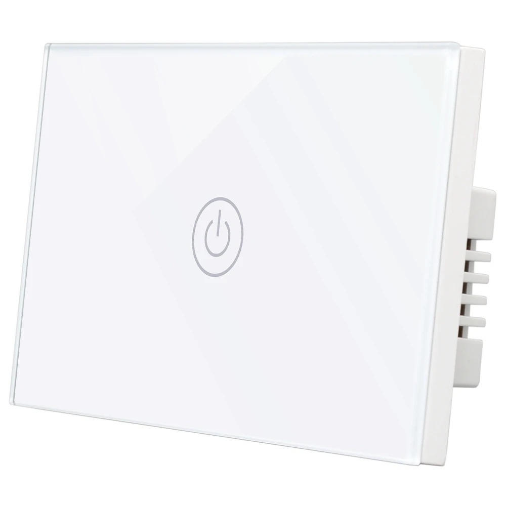 WiFi  1 Gang 30A Boiler/AC Switch with Neutral US Standard Smart Home Products with Tempered Glass Switch