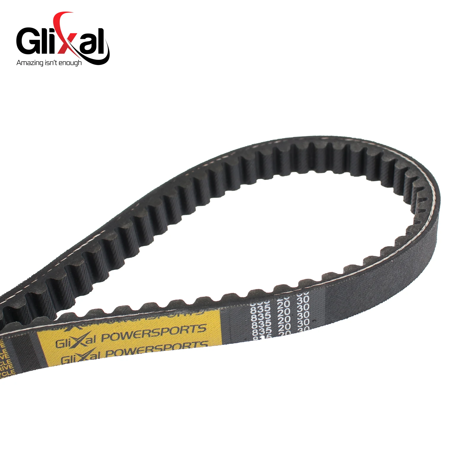 Glixal GY6 125cc 150cc 835-20-30 CVT Drive Belt for Chinese Scooter Moped ATV Go-kart 152QMI 157QMJ Engine 835 20 30