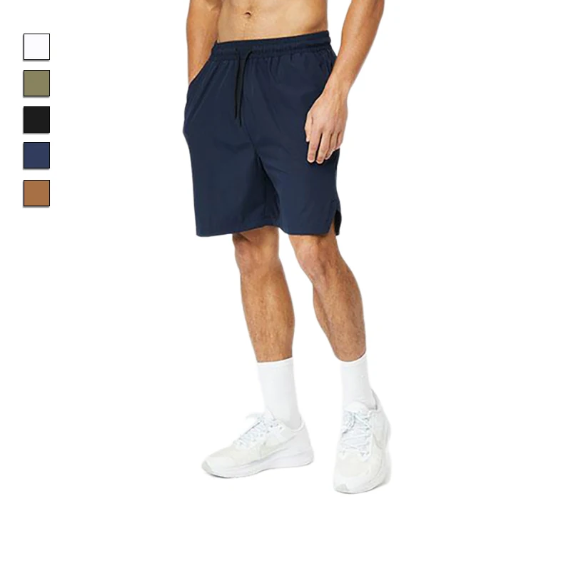 

Men Sport Shorts Drawstring Gym Training Shorts with Pocket Towel Loop Casual Clothing for Men Workout Running Pants Sportswear