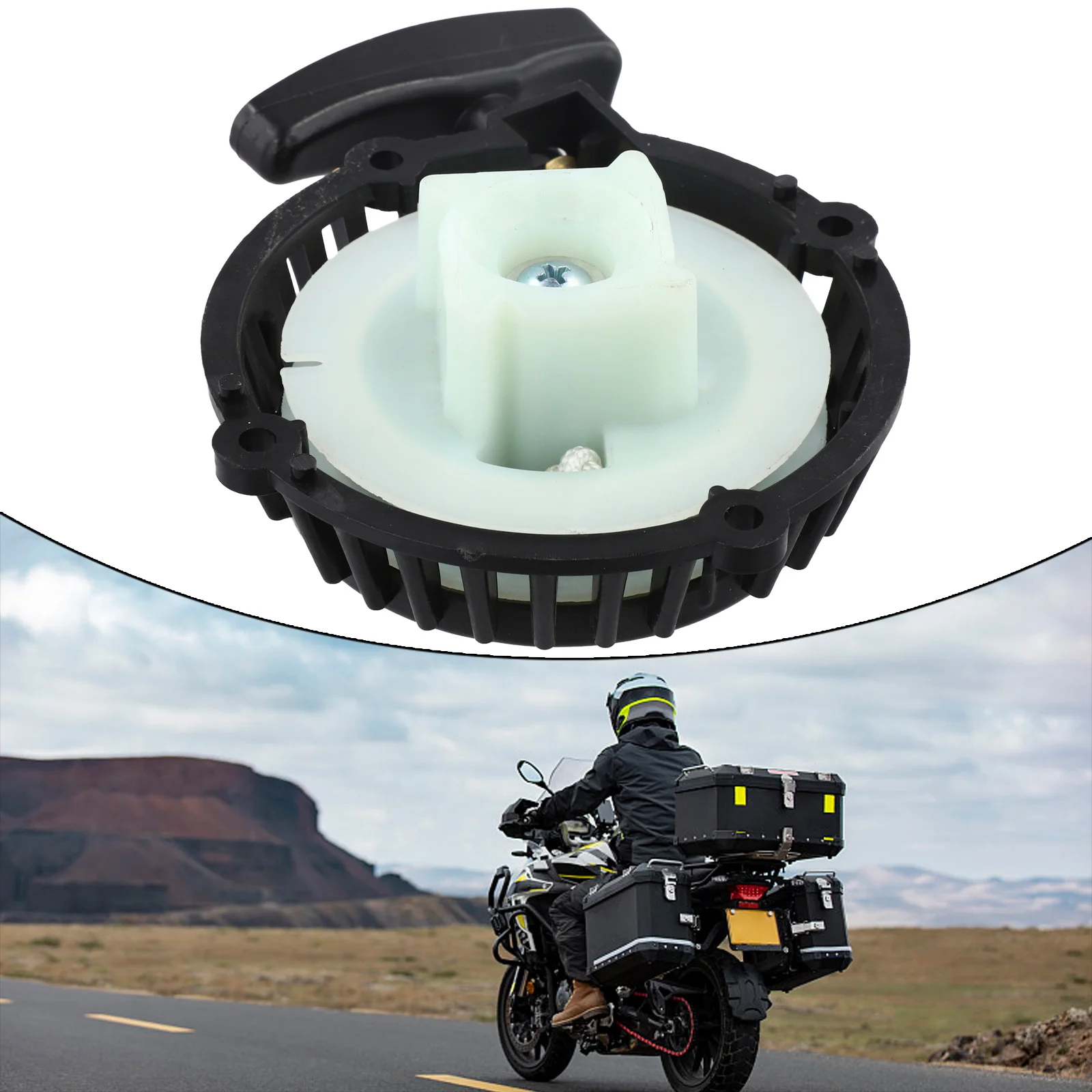 

Practial Recoil Starter Replace Replacement 83cm Rope Easy Installation For 47cc 49cc Good Reliability Metal & Nylon