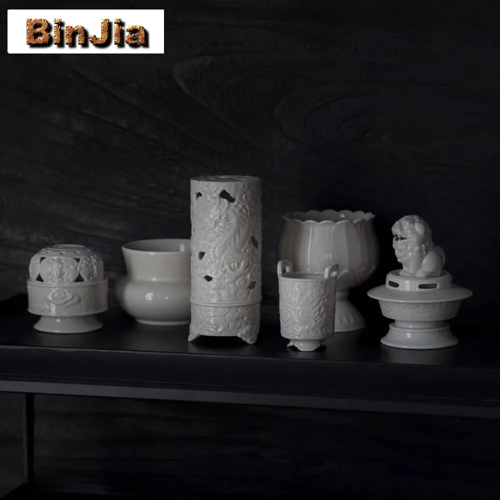 330 مللي خشب العشب رمادي مزجج جيانشوي اليدوية السيراميك البخور الموقد الشاي حوض غسيل الكتابة-فرشاة غسالة تشاكسي جمع #6