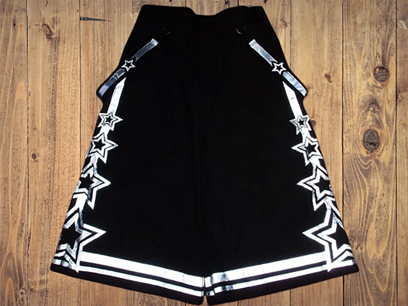 PHATTPANT Phat Celana Shuffle Tari Lebih Keras Gaya Melbourne Shuffle Goyang Gaya Keras Gelombang Panas Rave Gelombang Rave Gear Bintang C002