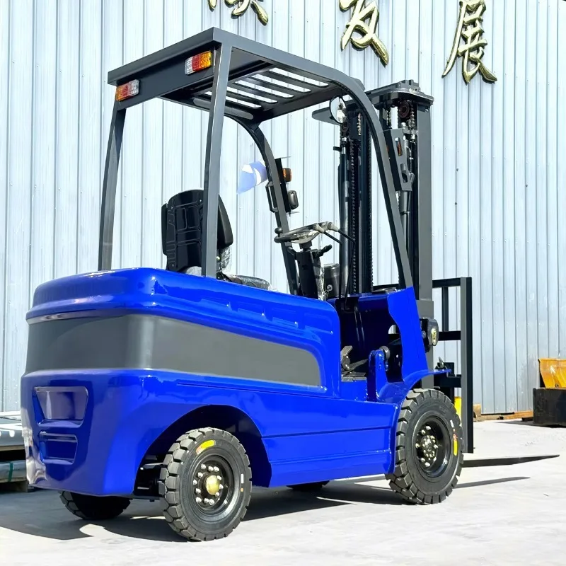 Customized China New Design Off Road Forklift Logistics Warehouse 4WD All Electric Forklift 3.5 Ton Multifunctional Forkli