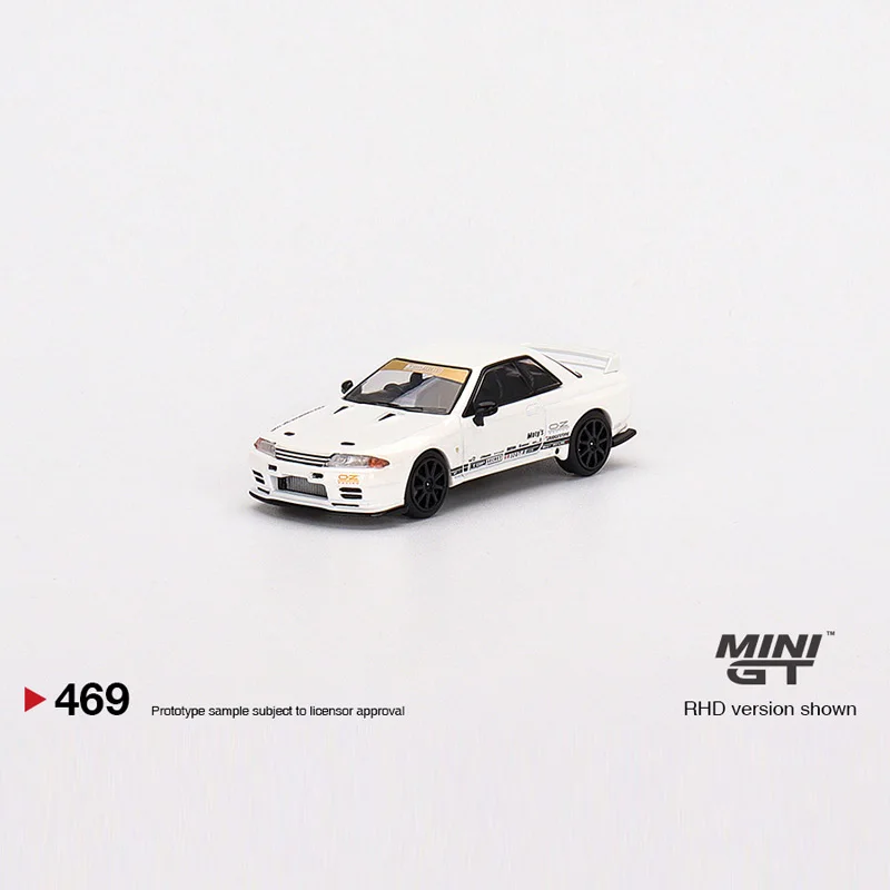 

MINI GT 1:64 #469 Nissan Skyline GT-R VR32 Top SecretDiecast Model Race Car Kids Toys Gift