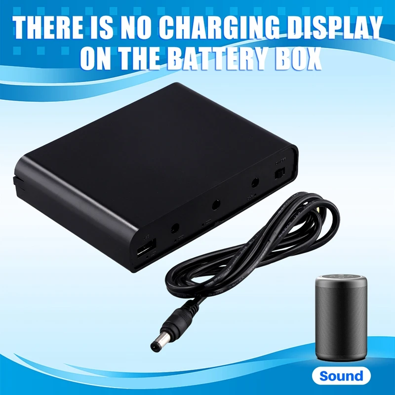 6 Power 18650 Lithium Battery Box 3-String 2-Parallel Combination Diy12v High-Power Welding-Free Kit