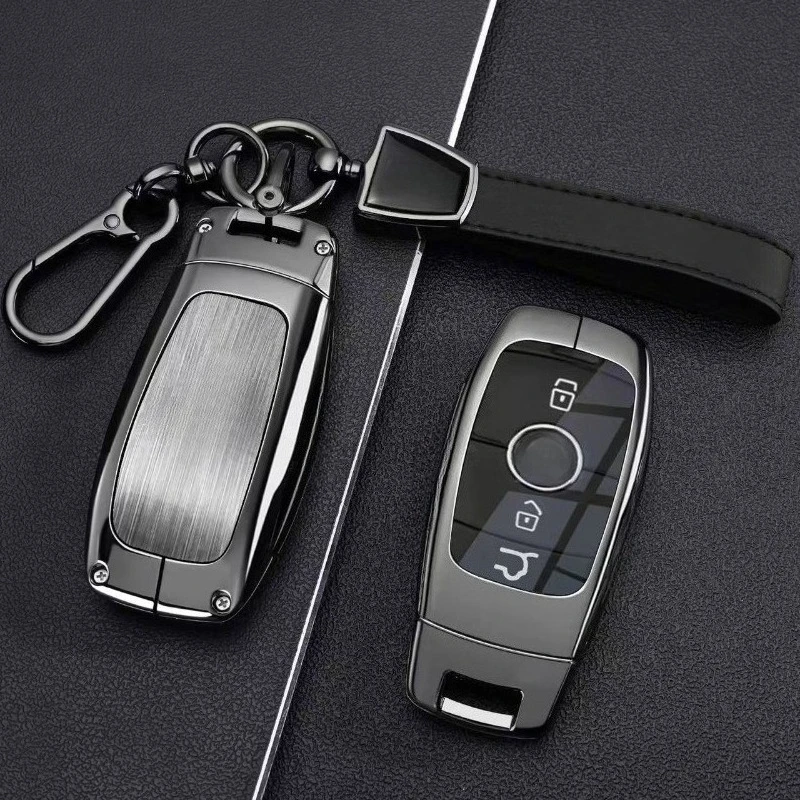 

Premium Zinc Alloy Key Cover Case for Mercedes-Benz E300L/E-Class/GLE/C-Class/C200L/GLC260/A180/GLA/GLB - Key Fob Shell