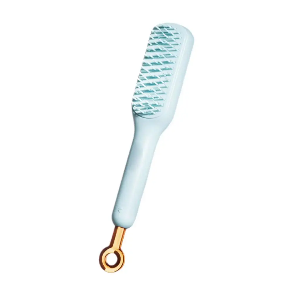 1PCS Anti-Static Massage Comb Self-Cleaning Telescopic Comb For Hair Scalp Cleaning Hairdressing Comb Women Salon Styling T X6A8